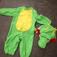 vestito carnevale coccodrillo