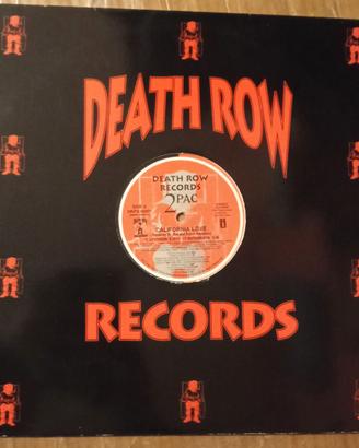 2Pac California Love Raro Vinile 12 Promo Us 1995