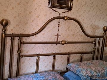 Struttura letto in ottone Riva Cantù