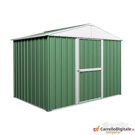 Box baracca lamiera Acciaio 275x175cm verde