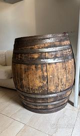 botte di legno vintage