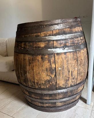 botte di legno vintage