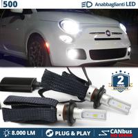 Kit Lampade Luci FULL LED per FIAT 500 B.GHIACCIO