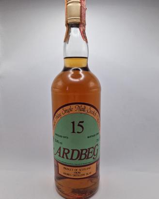 whisky  Ardbeg 15 yo Sestante 1973 53,4%