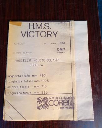 Piani costruzione H.M.S. VICTORY