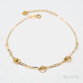 Bracciale donna in oro giallo 18 kt E.151