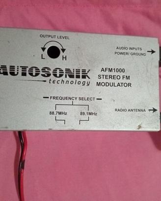 Modulatore FM AUTOSONIK AFM1000