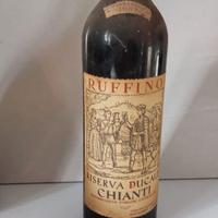 1964 vino d'epoca di Ruffino Chianti RiservaDucale