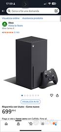 Xbox X series pari al nuovo