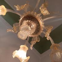 Antico lampadario Murano