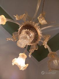Antico lampadario Murano