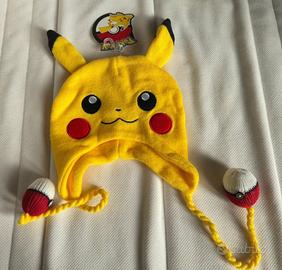 Berretto Pokemon Pikachu bambino bambina nuovo