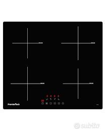 Piano cottura induzione PremierTech 4 fuochi nuovo