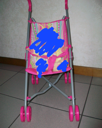 Passeggino giocattolo per bambole