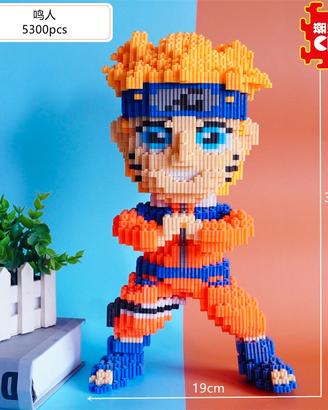LS8034 Puzzle 3d Simil Lego Naruto