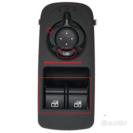 PULSANTIERA ALZAVETRO ALFA MITO SX E/O DX CON O SE