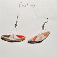 Orecchini barche artigianali anallergici