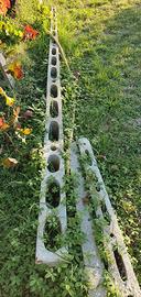 Pali cemento per vigneto giardino