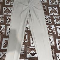 pantaloni eleganti beige