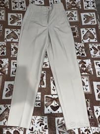 pantaloni eleganti beige
