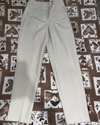 pantaloni eleganti beige