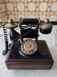 Telefono antico Telcer gold plated 18k