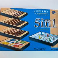 5 in 1 CHESS SET scacchi