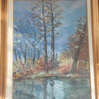 Quadro - Alla roggia - F. Maggioni