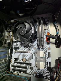 CPU Ryzen 5 1600 Mobo B350 RAM 16gb DDR4 3600