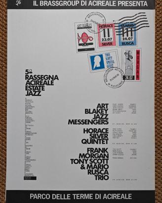 Locandina concerti brass group Acireale