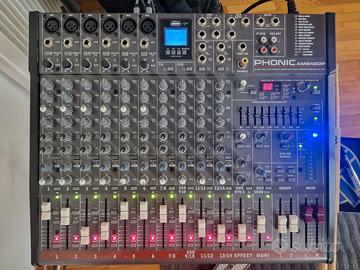 Mixer Phonic AM642DP - 12 canali con effetti