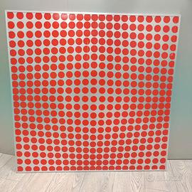Victor Vasarely composizione ottica 1970