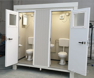 Box prefabbricato coibentato wc bagno mobile