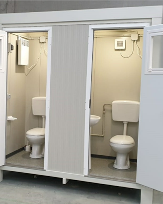 Box prefabbricato coibentato wc bagno mobile