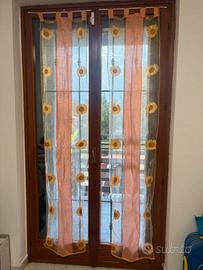 Coppia tende a girasoli – luminose e decorative