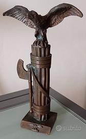 FASCIO LITTORIO SCULTURA D’EPOCA IN BRONZO /142a
