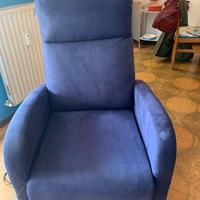 Poltrona elettrica come nuova