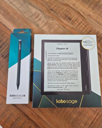 Kobo Sage + Kobo Stylus 2