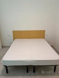 Letto matrimoniale+materasso