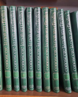 Enciclopedia Natura d'Italia 11 volumi