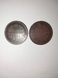 10 Centesimi 1862