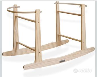 Supporto a Dondolo in Legno Craire de Lune-Natural