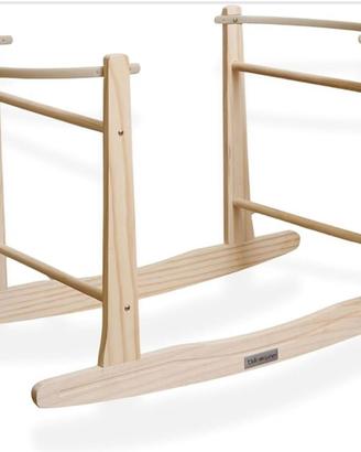 Supporto a Dondolo in Legno Craire de Lune-Natural