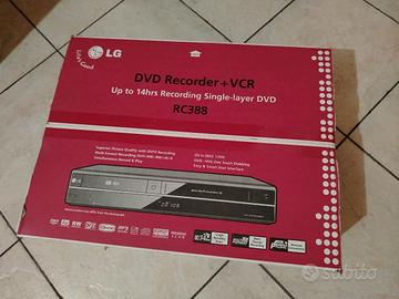 LG RC388 DVD / VHS Recorder - Completo