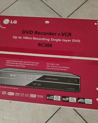 LG RC388 DVD / VHS Recorder - Completo