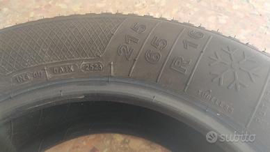 GOMME 215 65 R16 invernali gomma kleber