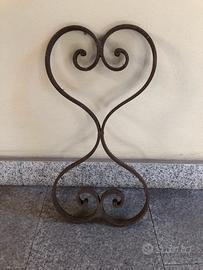 Fregio ornamentale in ferro - lavorato a mano