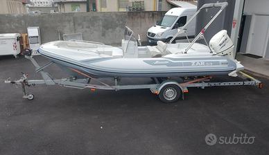 ZAR 53 CLASSIC GREY + 115hp SUZUKI + CARRELLO