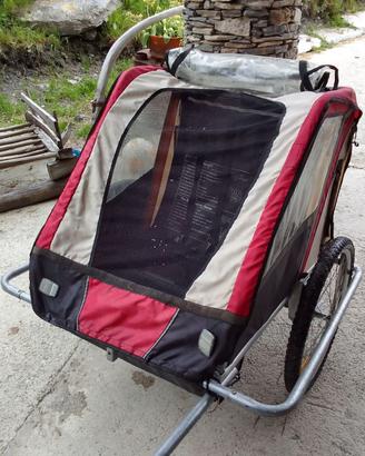 Rimorchio bici bambini
