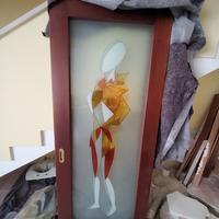 Anta scorrevole per divisore stanza + regal